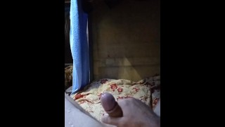 Jerking off on video while far away from her