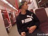 Jerking In the subway and handjob - Thomas Fiaty