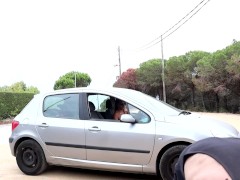 Video Nudist driver takes me when i was hitchhiking. Outdoor Sex