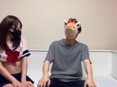 【素人撮影・風俗再現】ピンサロってどんなところ？♡現役JD♡と自宅で再現してみた！ - Screenshot 9 of 16 - Homemade