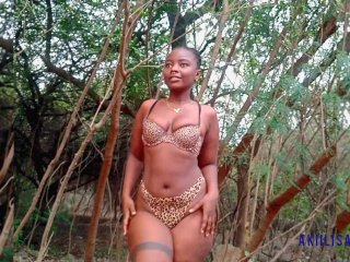 Fun day Hiking alone exploring naked