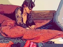 Granny Batgirl SUCKS Batman