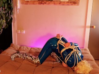 Lesbian Bondage Process Free Porn Video: Latex MILF Arya_Grander and_Rubber Dominatrix