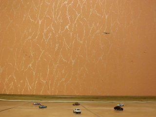 TRANNY GIANTESS ACCIDENTALLY STEPS ON SMALL CARS AND CRUSH THEM IN SHORT DRESS - 1 (CRUSH FETISH)