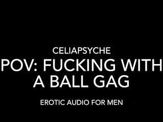 ball gag, vibrator, teen, erotic audio