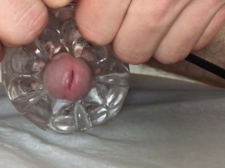Horny Guy Moaning While Fucking A Fleshlight/ Huge Cumshot + Bonus Material