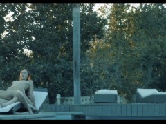 Glamour Model Gets Fucked Outdoors Until A Cumshot To The Face