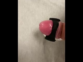male masturbation, vertical video, amateur, toy