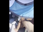 Preview 4 of Hot step sister gave me a blowjob on Dads boat /PAWG/ home from college