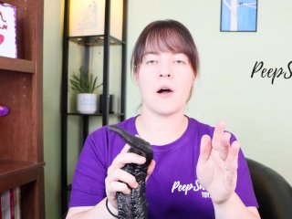 Toy Review - Mr. Hankey's Toys Venomous Tongue Dildo, Super Soft Silicone