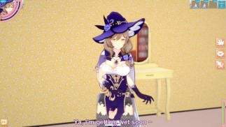- | 3D/Anime/Hentai - Genshin... der Einschlag: Lisa wird gebumst von Dilic !!! | - 