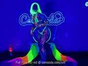 Preview 1 of Jewelz Blu Body Paint and Masturbation show