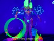 Preview 6 of Jewelz Blu Body Paint and Masturbation show