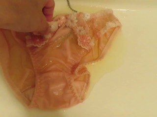 Piss-covered Pink Panties.