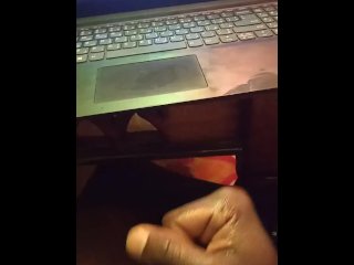 JERKED OF WHILE WATCHING PORN IN INTERNET,SWEETEST ❤️🔥EVER.❤️