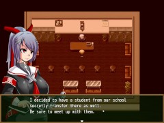 Kamikaze Kommittee Ouka RPG [Hentai sex game] Ep.1 Fighting bad bully guys with sexy karate pose