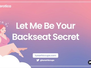 ASMR Backseat Secret Audio only Fucking Mom's Fiancé in the Backseat Written by U/webtalker30