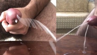 Compilation Of Hairy Man Slow Motion Big Cumshots