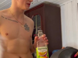 Anal Orgy Party with_Big Dicks and a_Titted Beauty