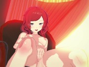 Preview 2 of Maki Nishikino plays with her pussy (Love Live Hentai)