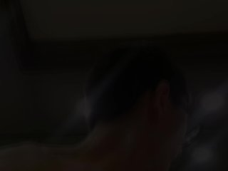 Asian guy tries a new toy before the party and finishes just in time (extended content)