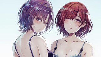 Поездка на пляж с Тору и Мадокой (Хентай Джои) (COM.) (The IdolM@ster, Femdom, Sounding, CBT)