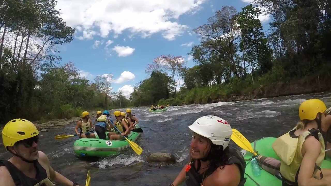 Guy gets fucked by a river in costa rica