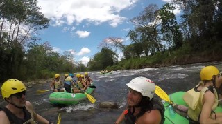 Guy gets fucked by a river in costa rica