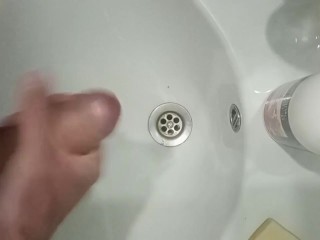 Мастурбация большого члена