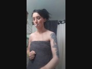 Preview 2 of sexy smoking fetish video smoking jewels