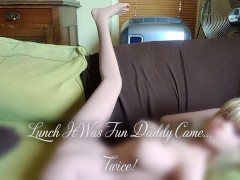 Video 53 Duke Hunter Stone's Teen (18+) Angel LoveDoll - Lunch It Was Fun Step-Dad Came ... Twice!