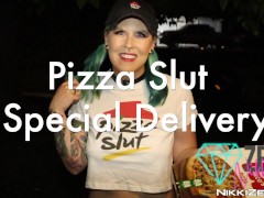 Pizza Slut Delivery Service with PF Bhangs