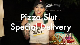 Servizio di consegna di Pizza Slut con PF Bhangs