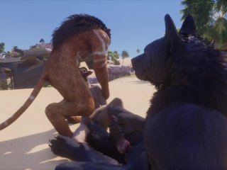 Wild Life / Gay Furrie Gangbang