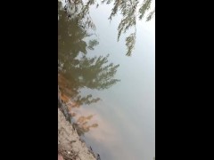 Kell Da SexBeast Masturbates By The Lake After Boxing Training 