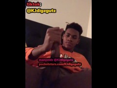 Teen bbc almost gets caught jerking his dick