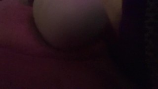 Cumming Loud POV with my wand and dildo in my ass