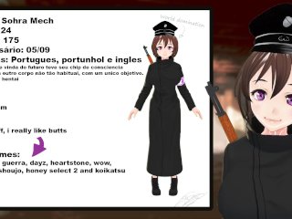 DEBUT VIDEO conheça Vtuber Sohra Mech e veja Arlequina sendo fodida #holonut