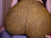 Preview 4 of Hot Assjob Lap Dance in Tight Yoga Pants after Workout
