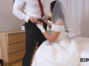 Preview 5 of RIM4K. Couple has kinky sex full of rimming before wedding ceremony