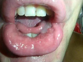 saliva, fetish, cum, asmr