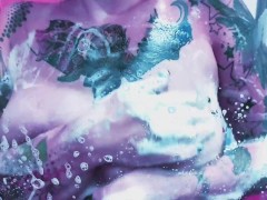 Hot chick washing her boobs in a foamy shower - Screenshot 10 of 16 - Tattoo Girl
