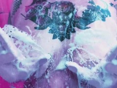 Hot chick washing her boobs in a foamy shower - Screenshot 6 of 16 - Big Tits