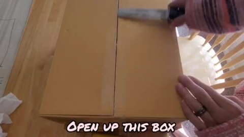 An unboxing video NOT PORN