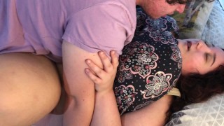 Daddy fucks me and CUMS inside me!
