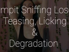 Preview: Armpit Sniffing Loser: Teasing