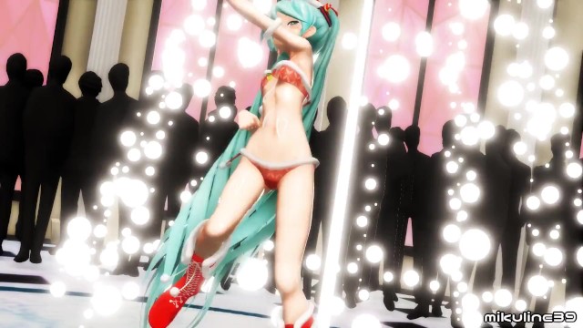 Hentai MMD - Christmas Miku 好き雪ポロリマジック (mikuline39)