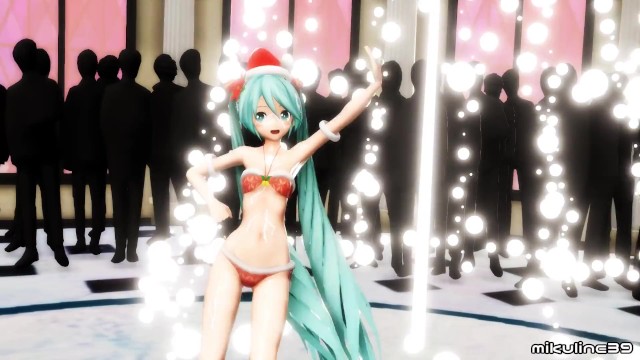 Hentai MMD - Christmas Miku 好き雪ポロリマジック (mikuline39)