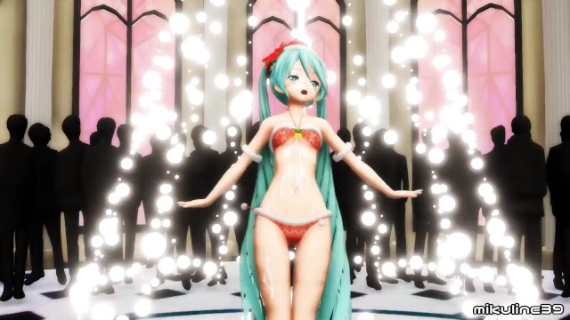 Hentai MMD - Christmas Miku 好き雪ポロリマジック (mikuline39)