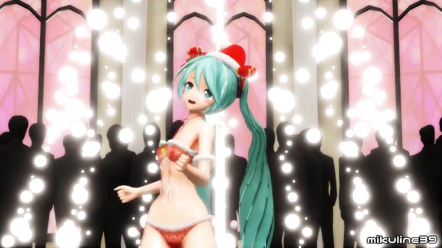 Hentai MMD - Christmas Miku 好き雪ポロリマジック (mikuline39)
